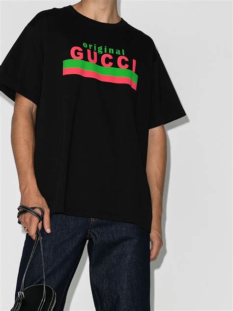 shirt that says gucci|Gucci t shirts men's.